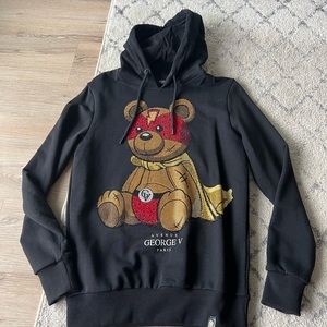 Men’s hoodie with bling